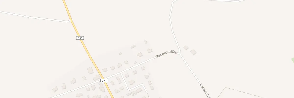 Plan du 11 Rue des Cailles à Uzel