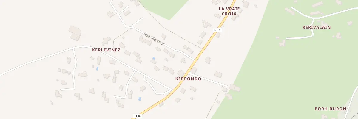 Plan du 3 Rue Glenmor à Locminé