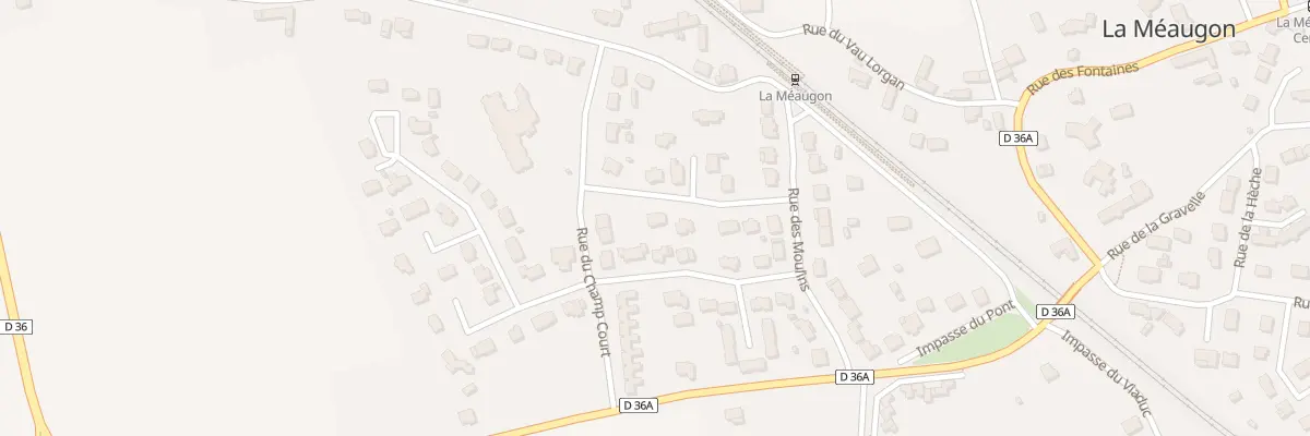 Plan du 7 Rue de la Terre aux Morels à La Méaugon