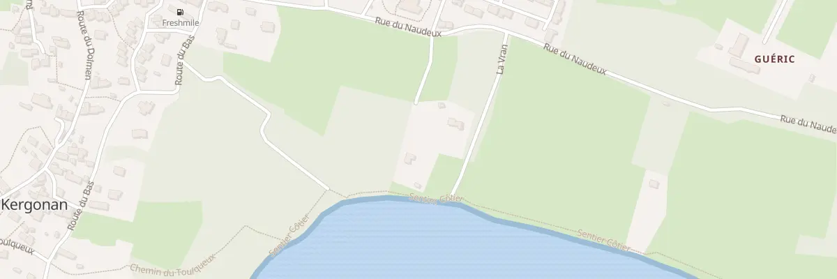 Plan du 5560 Le Vran à Île-aux-Moines