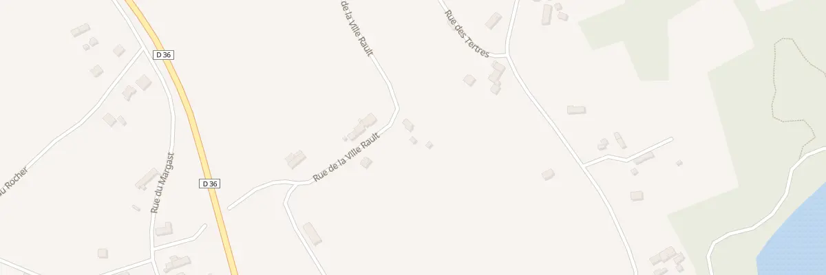 Plan du 3 Rue de la Ville Rault à La Méaugon