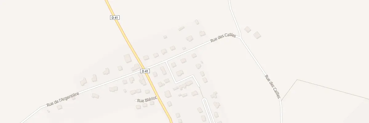 Plan du 12 Rue des Cailles à Uzel