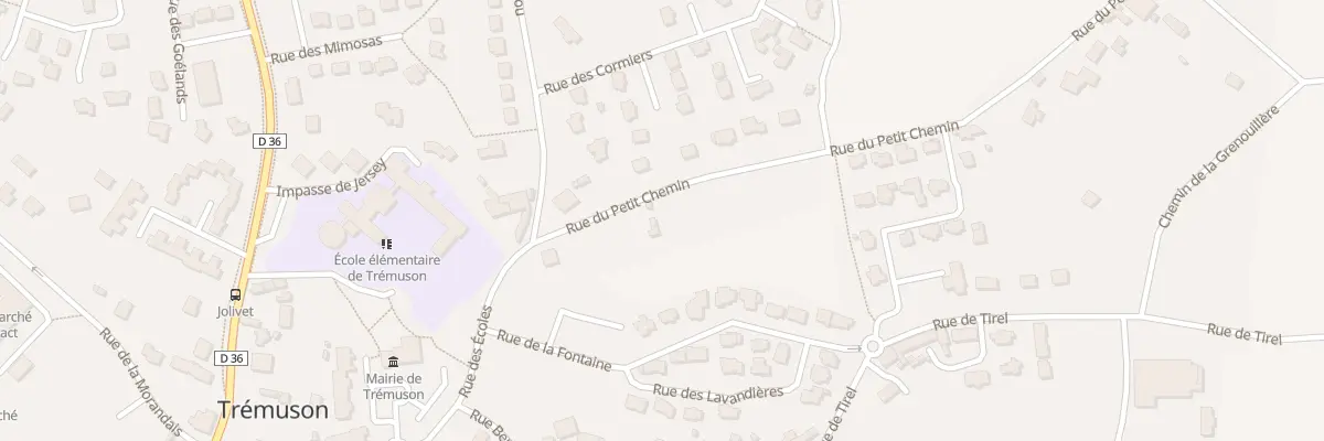 Plan du 6C Rue du Petit Chemin à Trémuson