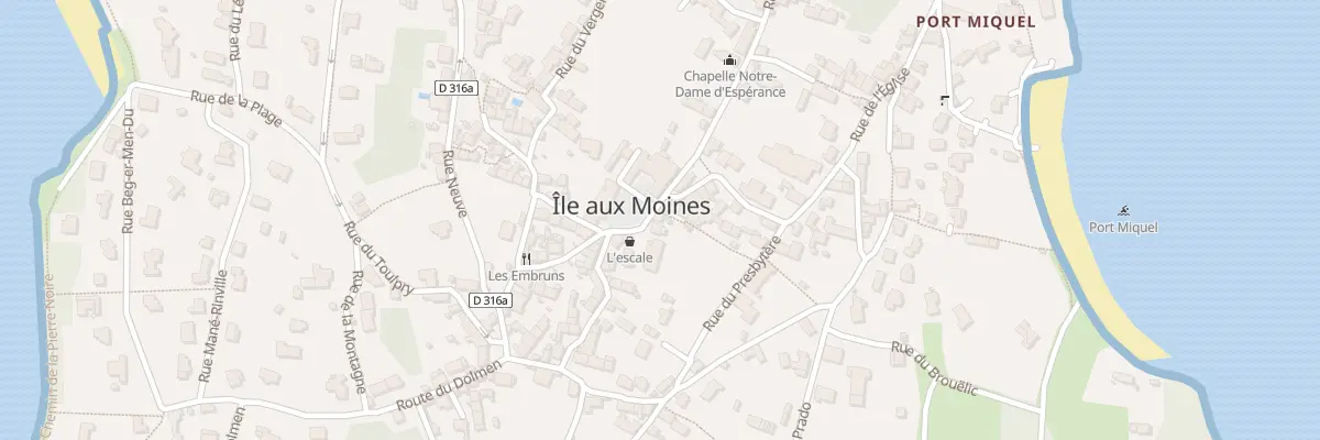 Plan du 5153 Rue de la Mairie à Île-aux-Moines
