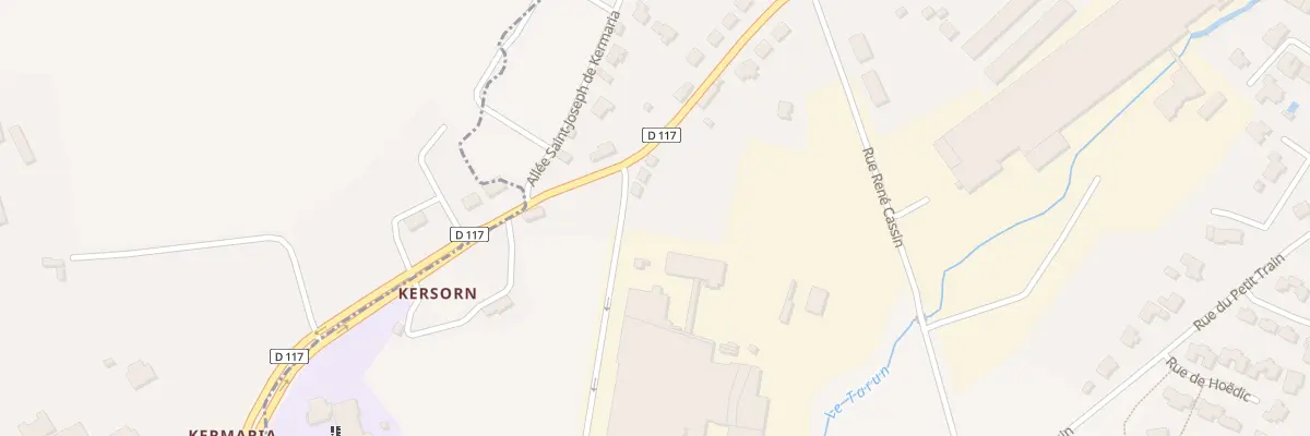 Plan du 57 Rue Perrine Samson à Locminé