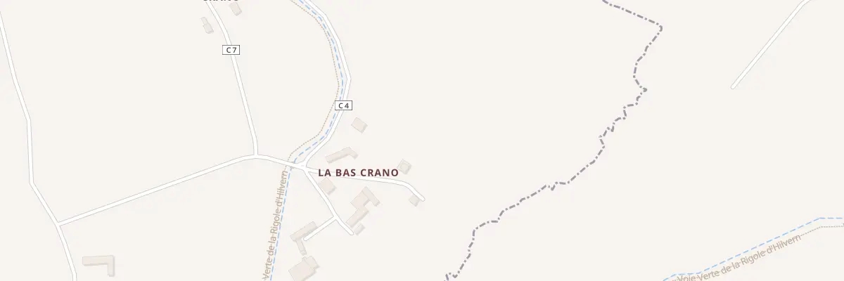 Plan du 10 Le Bas Crano à Saint-Gérand-Croixanvec