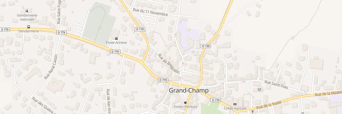 Plan du 6 Rue du Breguelo à Grand-Champ