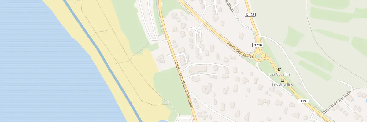 Plan du 6600 Les Govelins à Saint-Gildas-de-Rhuys