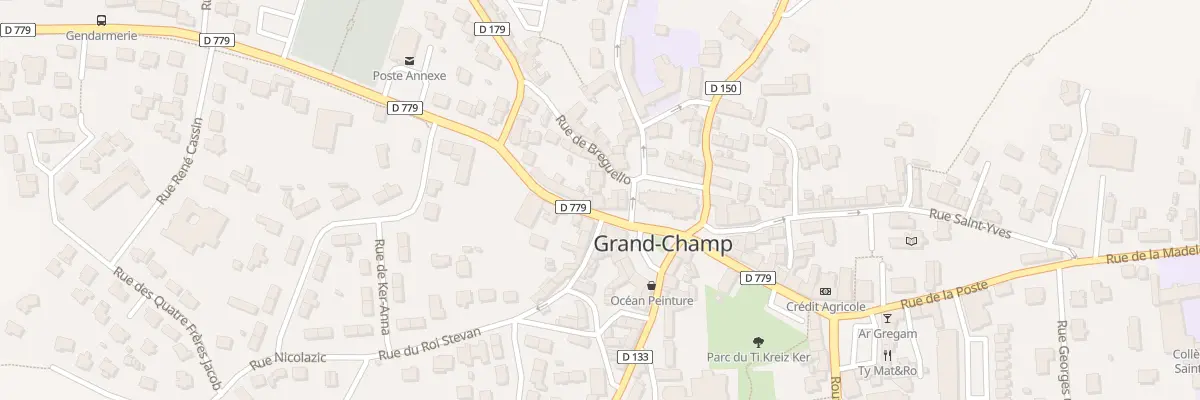 Plan du 30 Pl de l’Eglise à Grand-Champ