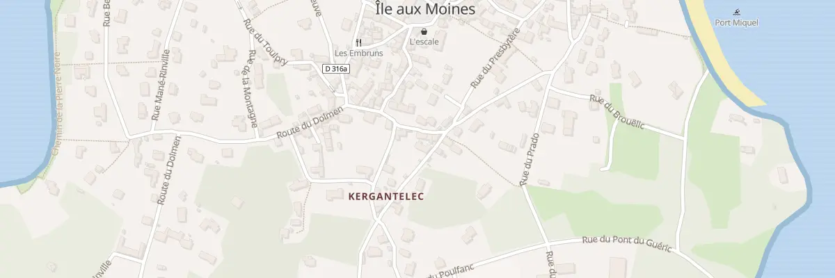 Plan du 5185 Rue Yvon Cadet à Île-aux-Moines