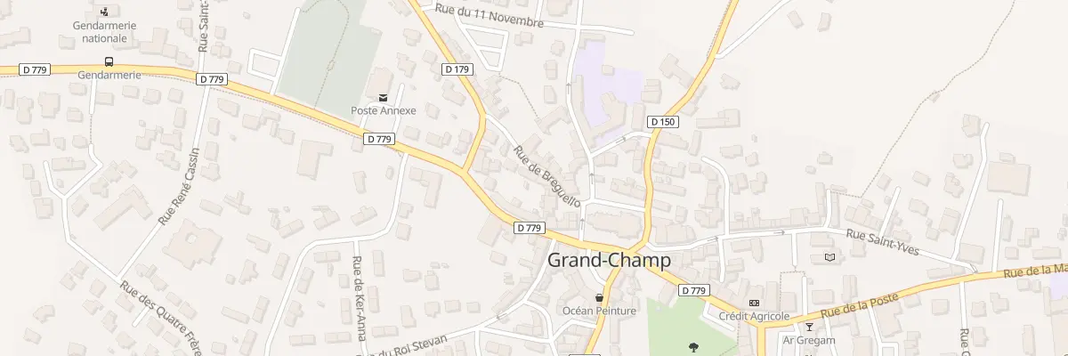Plan du 5 Rue du Breguelo à Grand-Champ