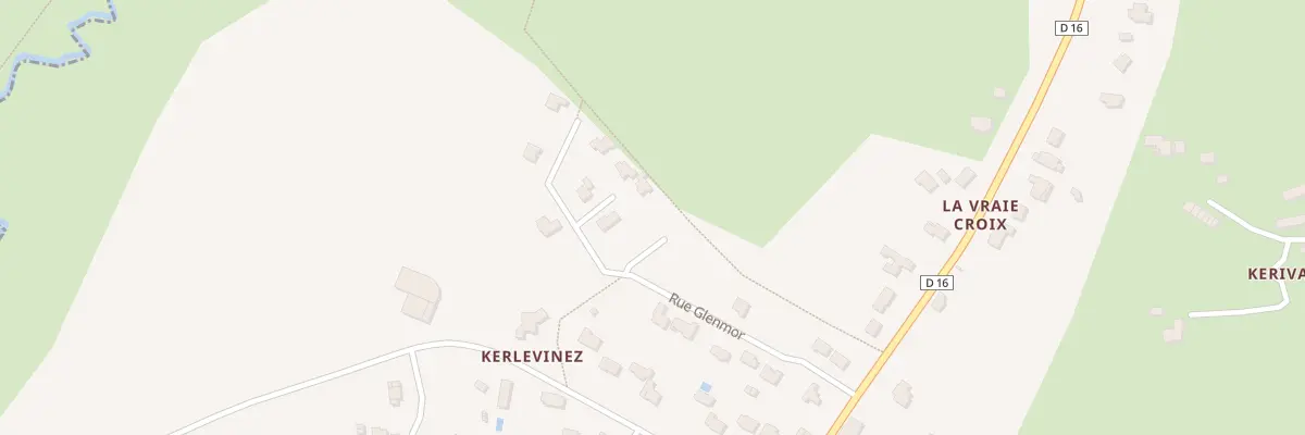 Plan du 22 Rue Glenmor à Locminé