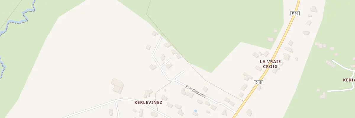Plan du 28 Rue Glenmor à Locminé