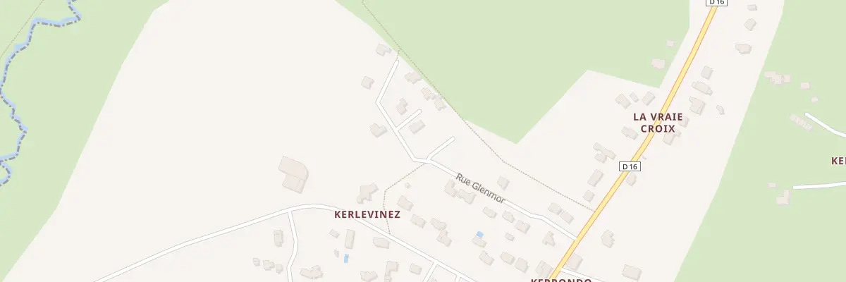 Plan du 24 Rue Glenmor à Locminé