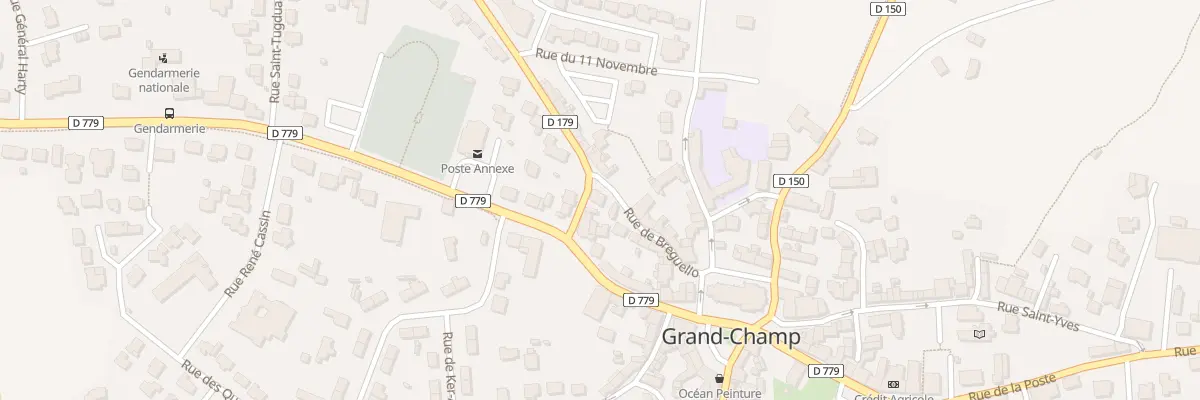 Plan du 6 Rte de Loperhet à Grand-Champ