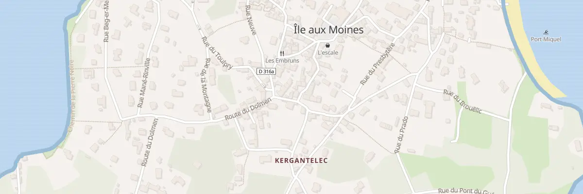 Plan du 5207 Rue Yvon Cadet à Île-aux-Moines