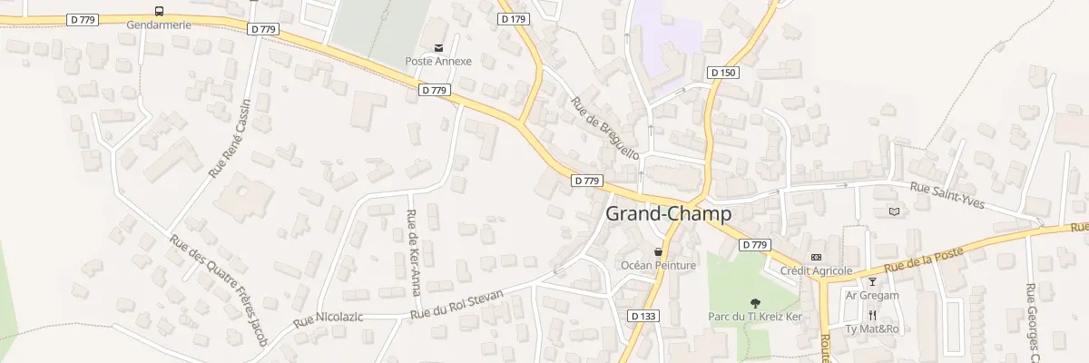 Plan du 7 Rue du Gen de Gaulle à Grand-Champ