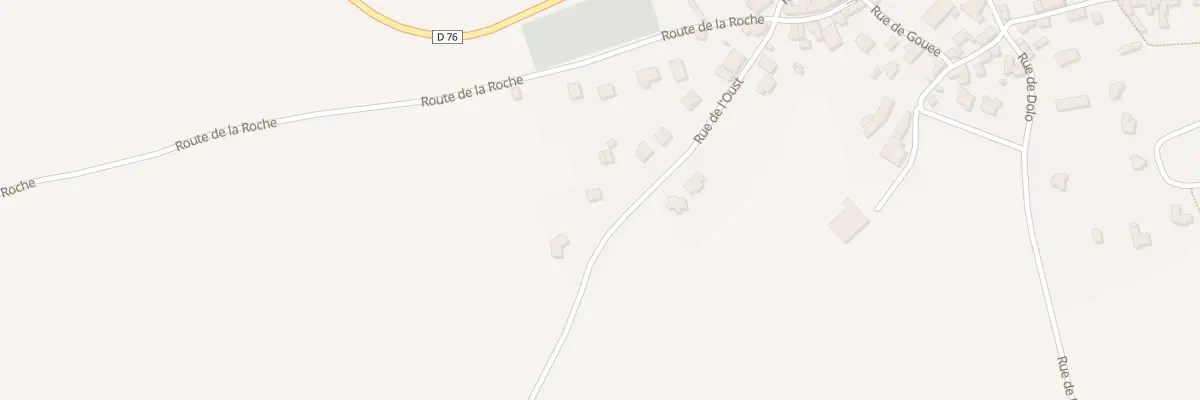 Plan du 41 Rue de l’Oust à Uzel