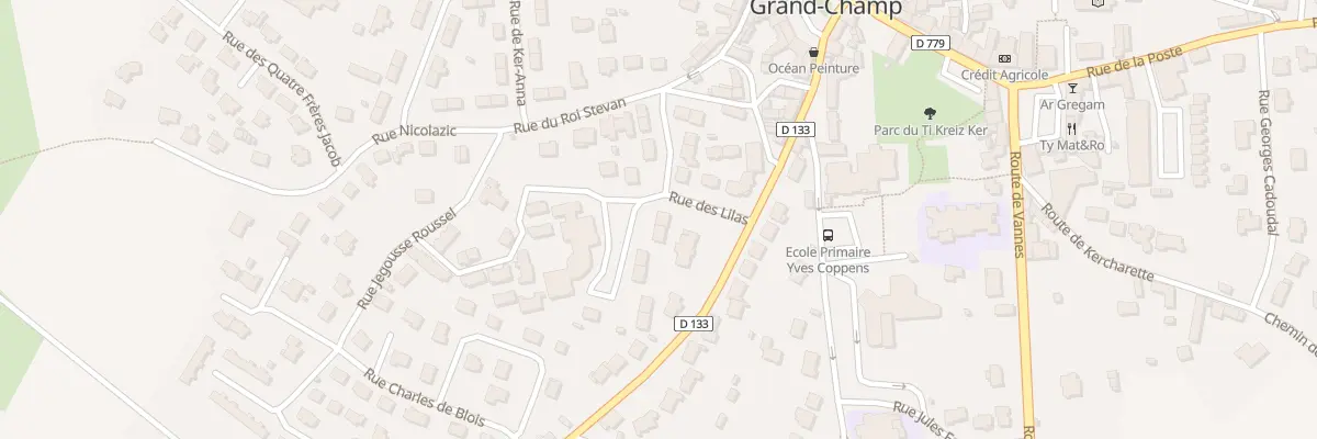 Plan du 7 Rue des Hortensias à Grand-Champ