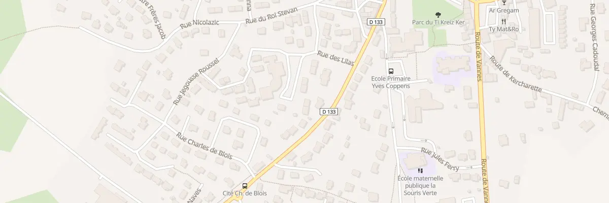Plan du 15 Rue des Hortensias à Grand-Champ