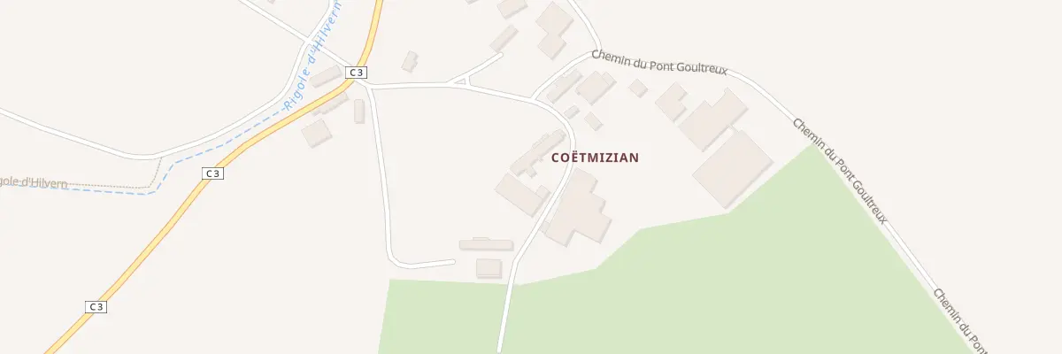 Plan du 10 Coetmiziam à Hémonstoir
