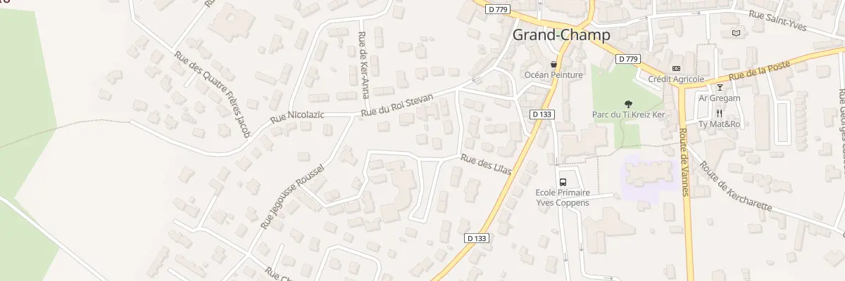 Plan du 10 Rue des Hortensias à Grand-Champ