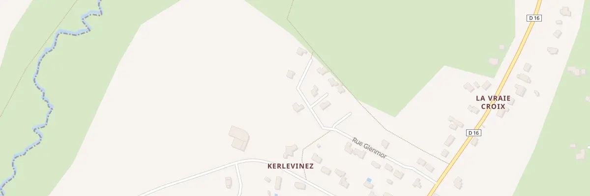 Plan du 23 Rue Glenmor à Locminé