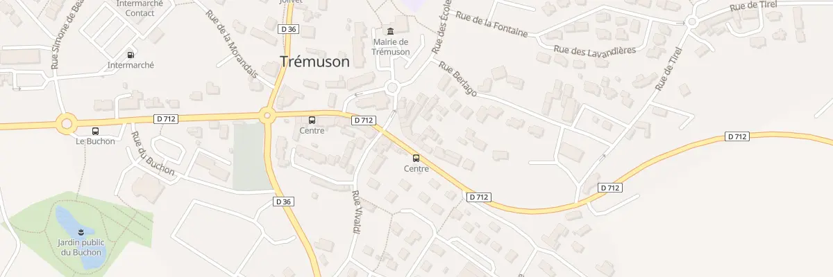 Plan du 12 Rue de Saint-Brieuc à Trémuson