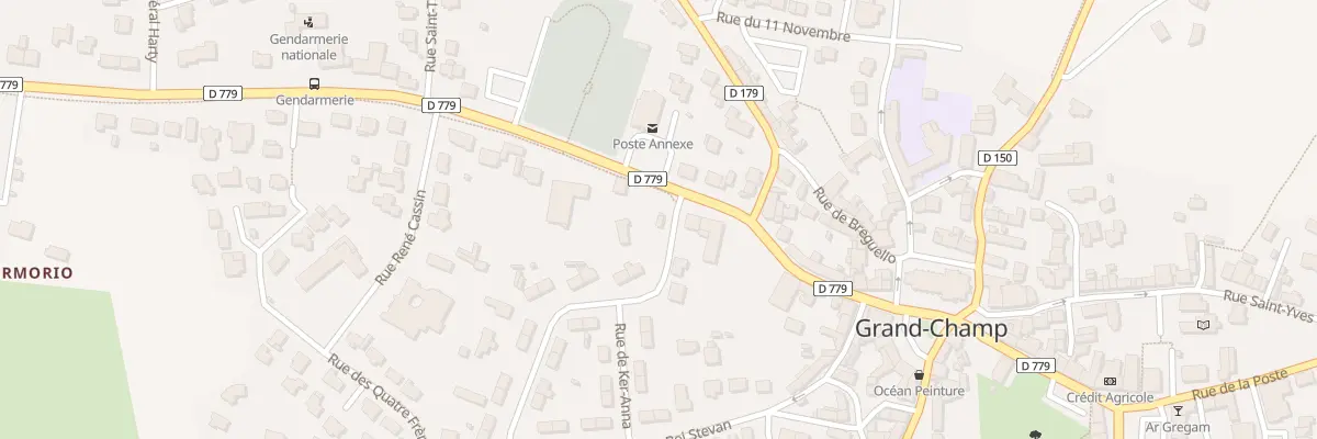 Plan du 2 Rue de Ker-Anna à Grand-Champ