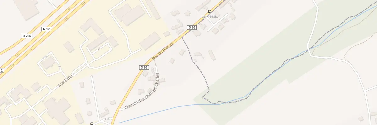 Plan du 6 Rue du Plessix à Trémuson