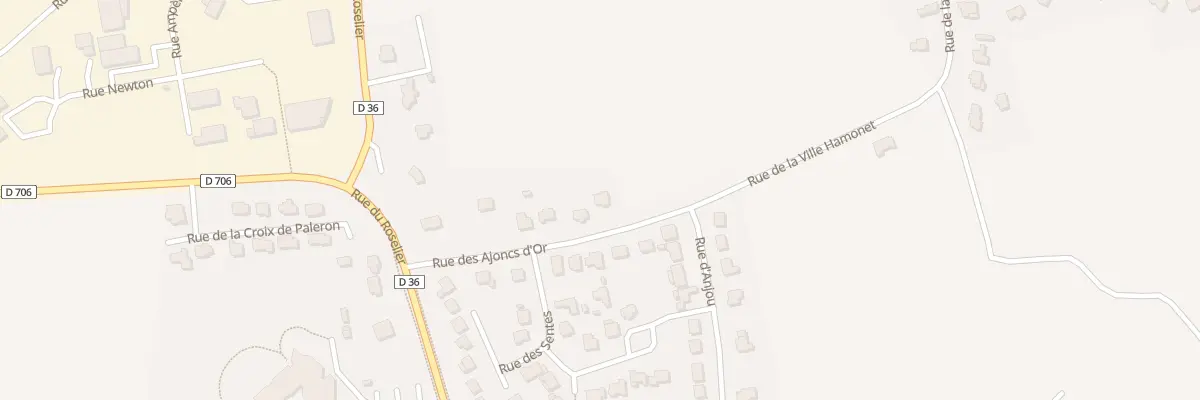 Plan du 11 Rue des Ajoncs d’Or à Trémuson