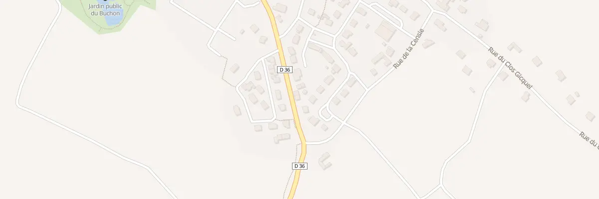 Plan du 14 Rue des Bergeons à Trémuson