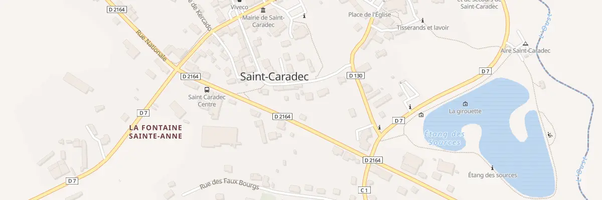 Plan du 5 Rue de Bellevue à Saint-Caradec