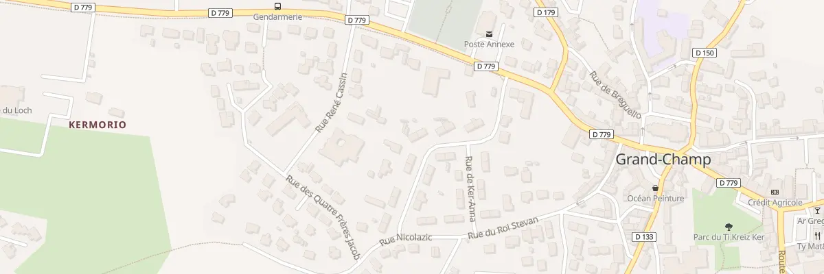 Plan du 14 Rue de Ker-Anna à Grand-Champ