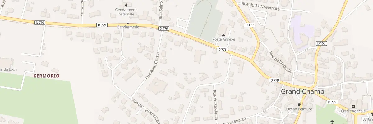 Plan du 33 Rue du Gen de Gaulle à Grand-Champ