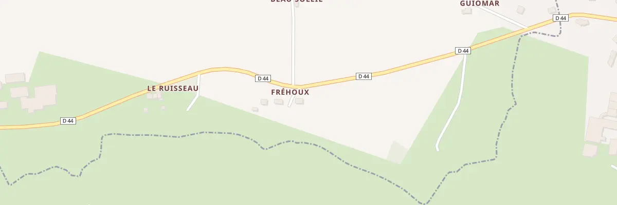 Plan du 5226 Fréhoux à Plœuc-L’Hermitage