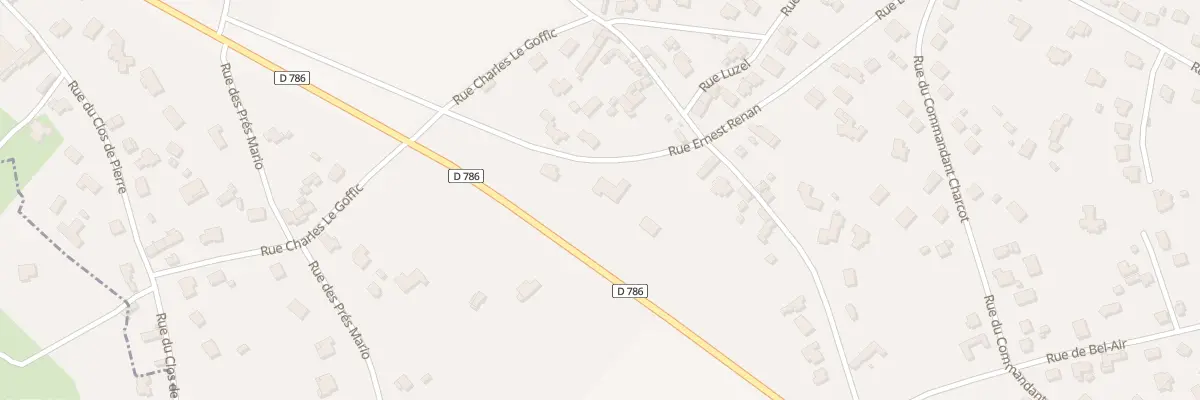 Plan du 25B Rue des Landes à Saint-Quay-Portrieux