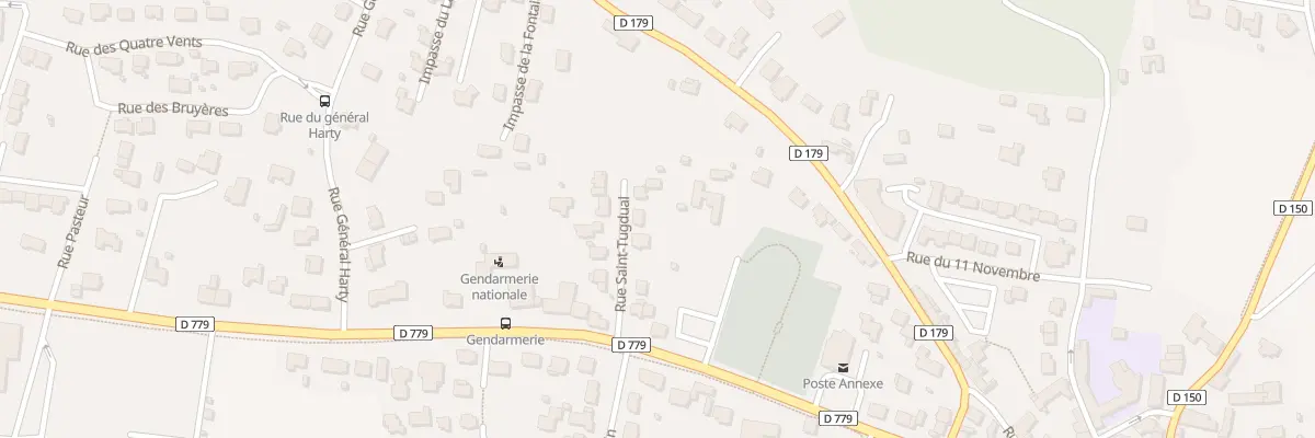 Plan du 6 Rue St Tugdual à Grand-Champ