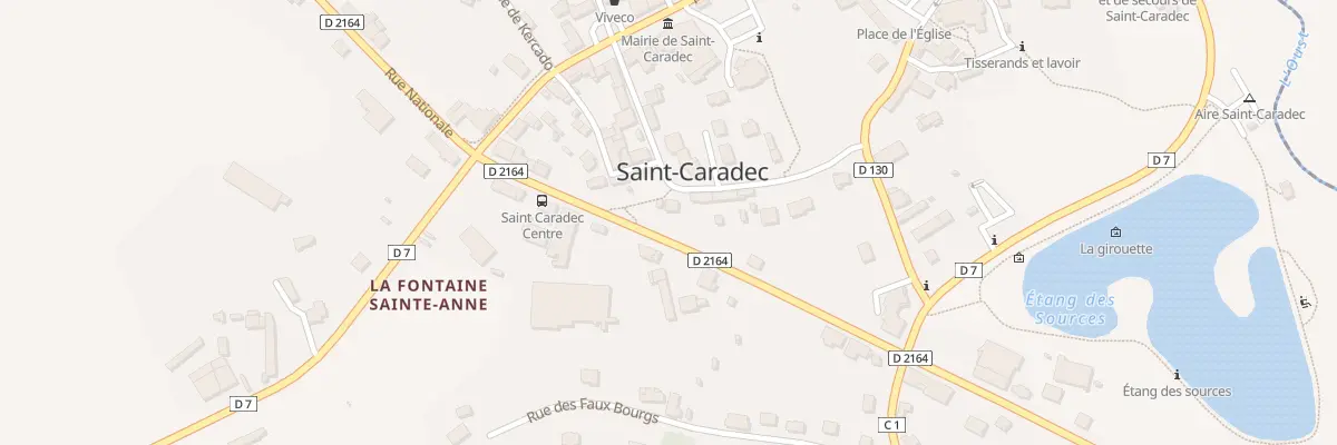 Plan du 11 Rue de Bellevue à Saint-Caradec