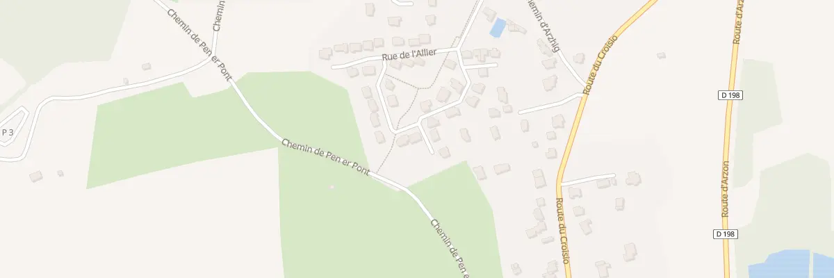 Plan du 15 Rue de l’Allier à Saint-Gildas-de-Rhuys
