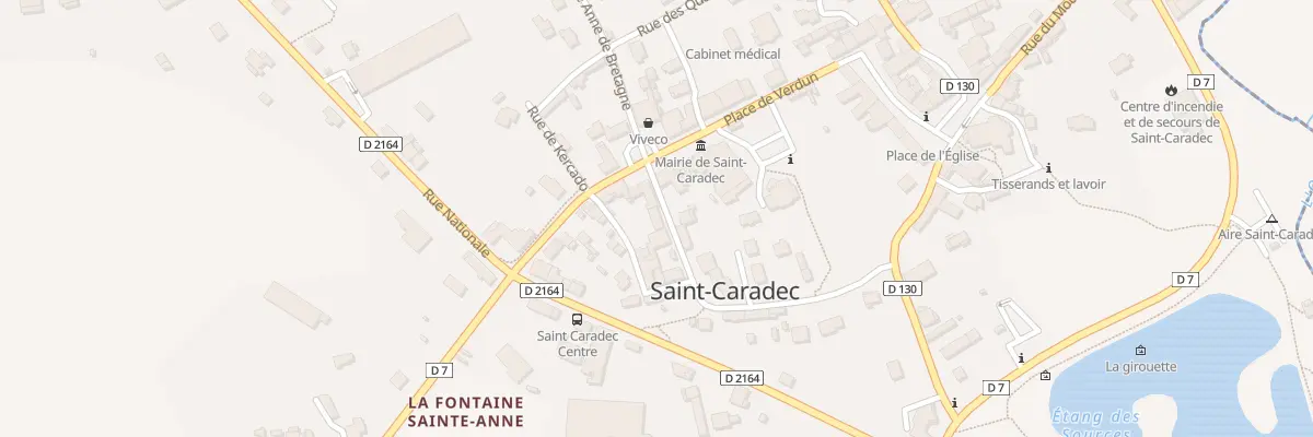 Plan du 17B Rue de Bellevue à Saint-Caradec