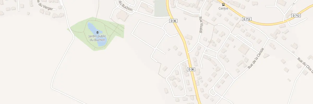 Plan du 2 Imp des Champs à Trémuson