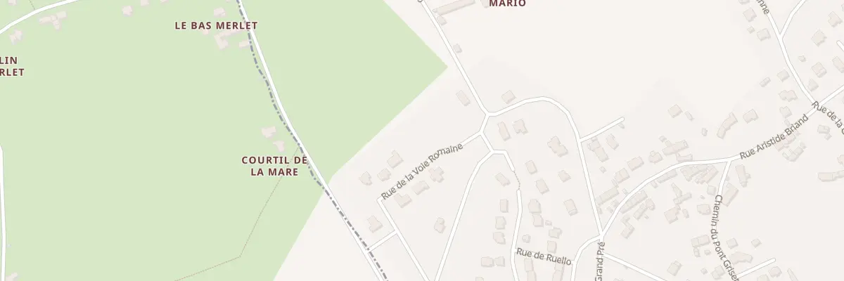 Plan du 10 Rue de la Voie Romaine à Saint-Quay-Portrieux