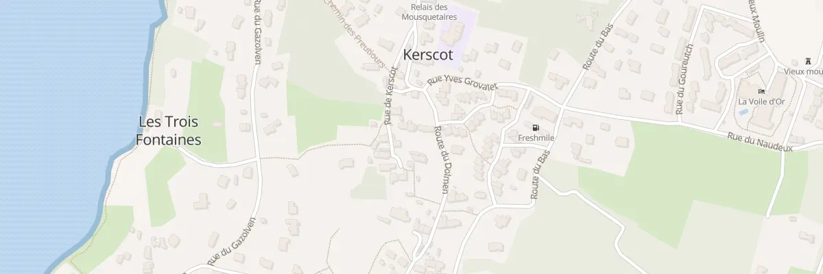 Plan du 5420 Kerscot à Île-aux-Moines
