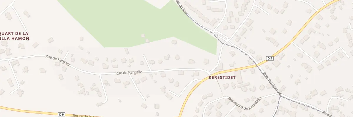 Plan du 8 Rue de Kergalio à Plourhan
