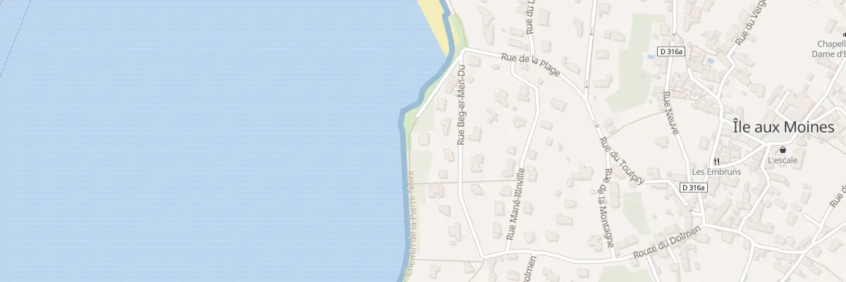 Plan du 5367 Rue de la Corniche à Île-aux-Moines