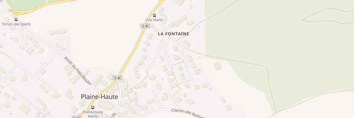 Plan du 4 Imp de la Forêt à Plaine-Haute