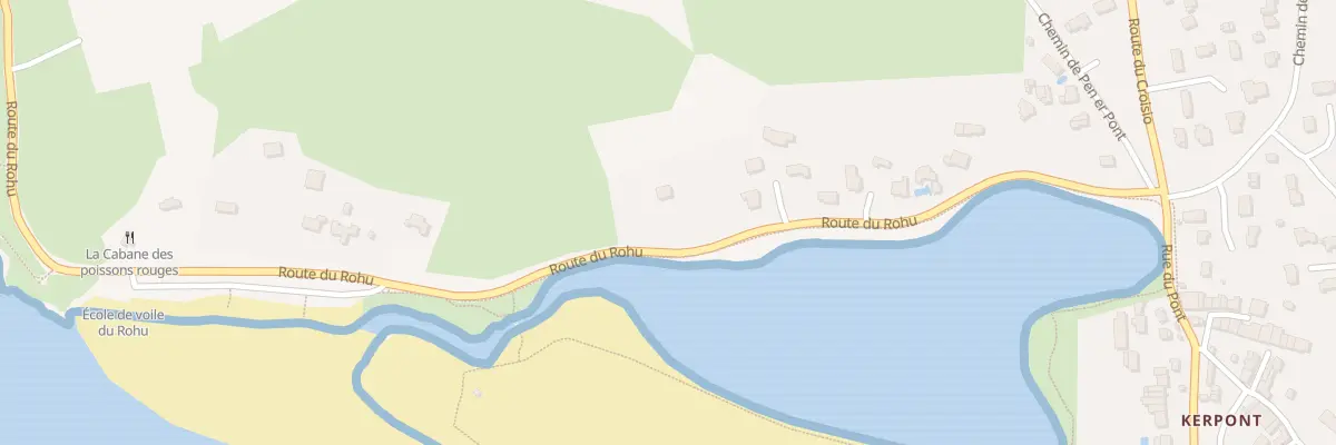 Plan du 36 Rte du Rohu à Saint-Gildas-de-Rhuys