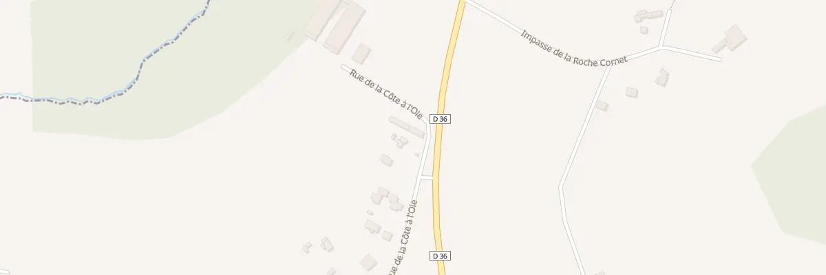 Plan du 2 Rue de la Côte à l’Oie à La Méaugon