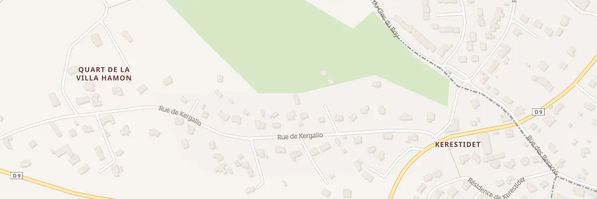 Plan du 16A Rue de Kergalio à Plourhan